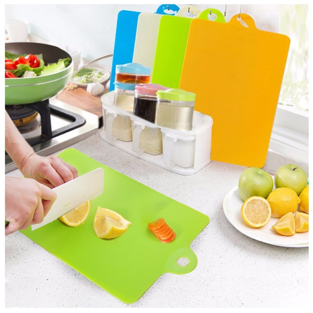[Hỏa Tốc HN] Set 4 thớt dẻo thái rau củ, thịt, cá Nội Địa Nhật Bản
