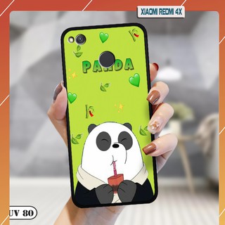 Ốp Xiaomi Redmi 4X - lưng nhám viền dẻo ngộ nghĩnh