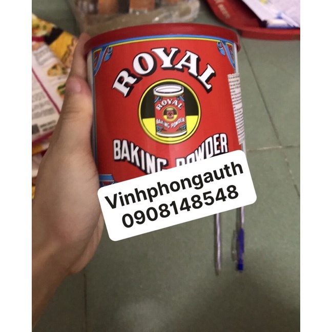 Bột Nổi Baking Powder 450gr Royal/ Bột Nở Baking Powder - Nhập Khẩu Chính Hãng Mỹ