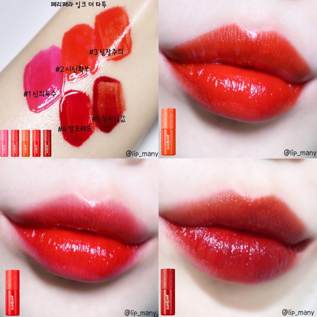 Son Tint Siêu Lì, Lên Màu Chuẩn Peripera Ink Tattoo 5.5g | BigBuy360 - bigbuy360.vn