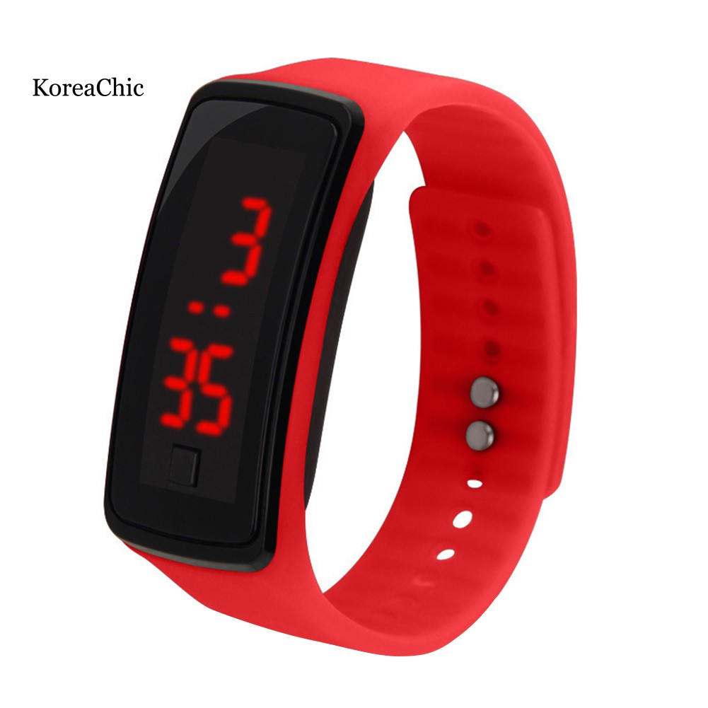 Đồng Hồ Đeo Tay Điện Tử Dây Silicone Có Đèn Led Tiện Dụng Cho Bé | BigBuy360 - bigbuy360.vn