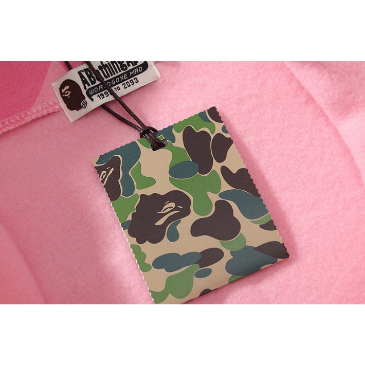Mới Áo Khoác Hoodie BAPE Họa Tiết Rằn Ri