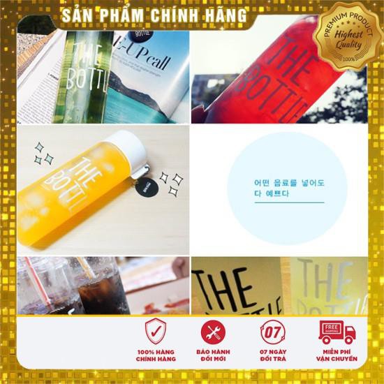 Bình nước nhựa cao cấp Hàn Quốc  KOMAX THE BOTTLE 550ml