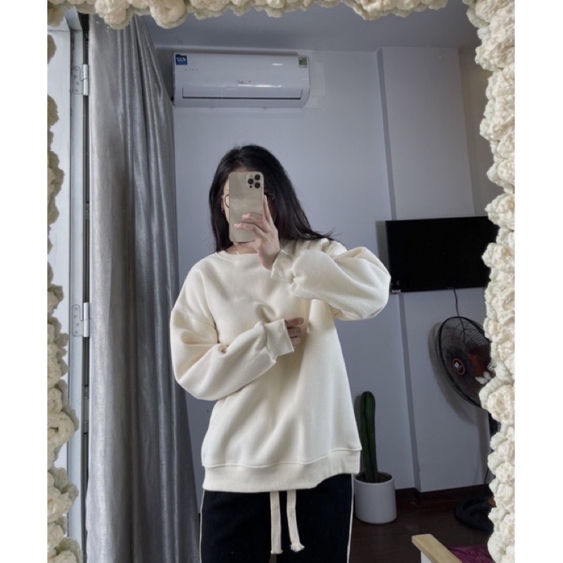 Áo nỉ bông hàng qc ảnh bên Kaylee