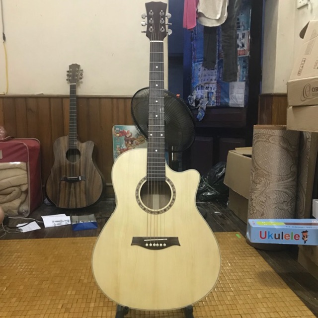 (RẺ VÔ ĐỊCH) ĐÀN GUITAR HỒNG ĐÀO