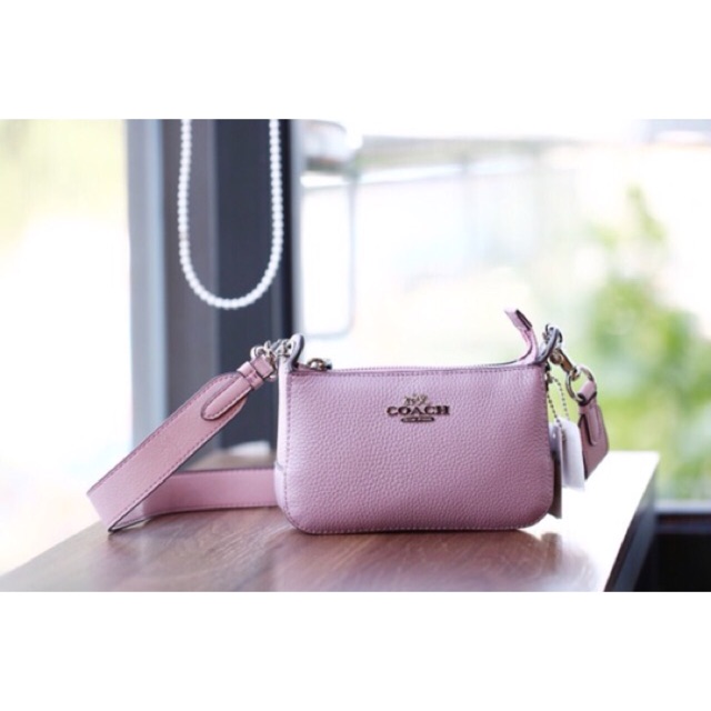 TÚI COACH PEBBLE LEATHER JES CROSSBODY MINI F78754