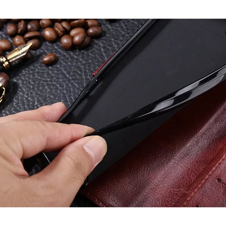 Bao da có ngăn đựng thẻ cho Huawei Nova 3i 5 5i 5Z 5T 6 6i 7 7i 6SE P40 plus Y9 2019 Honor 8C P30 Pro