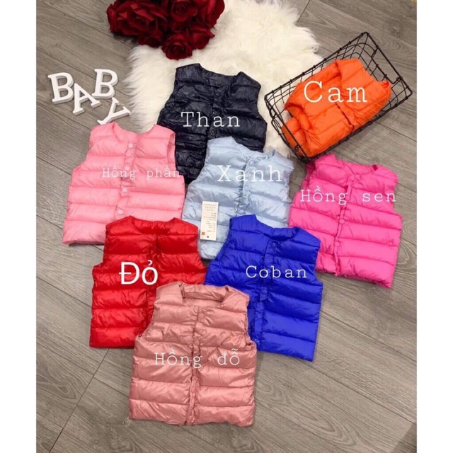 Áo gile phao siêu hot