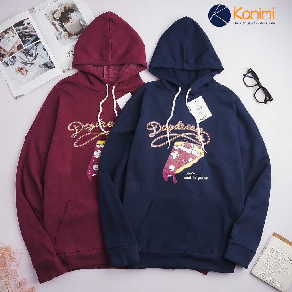Áo nỉ bông hoodie Essentials form rộng mũ 2 lớp chất đẹp, nam nữ unisex 45-80kg (ảnh + video thật) | BigBuy360 - bigbuy360.vn