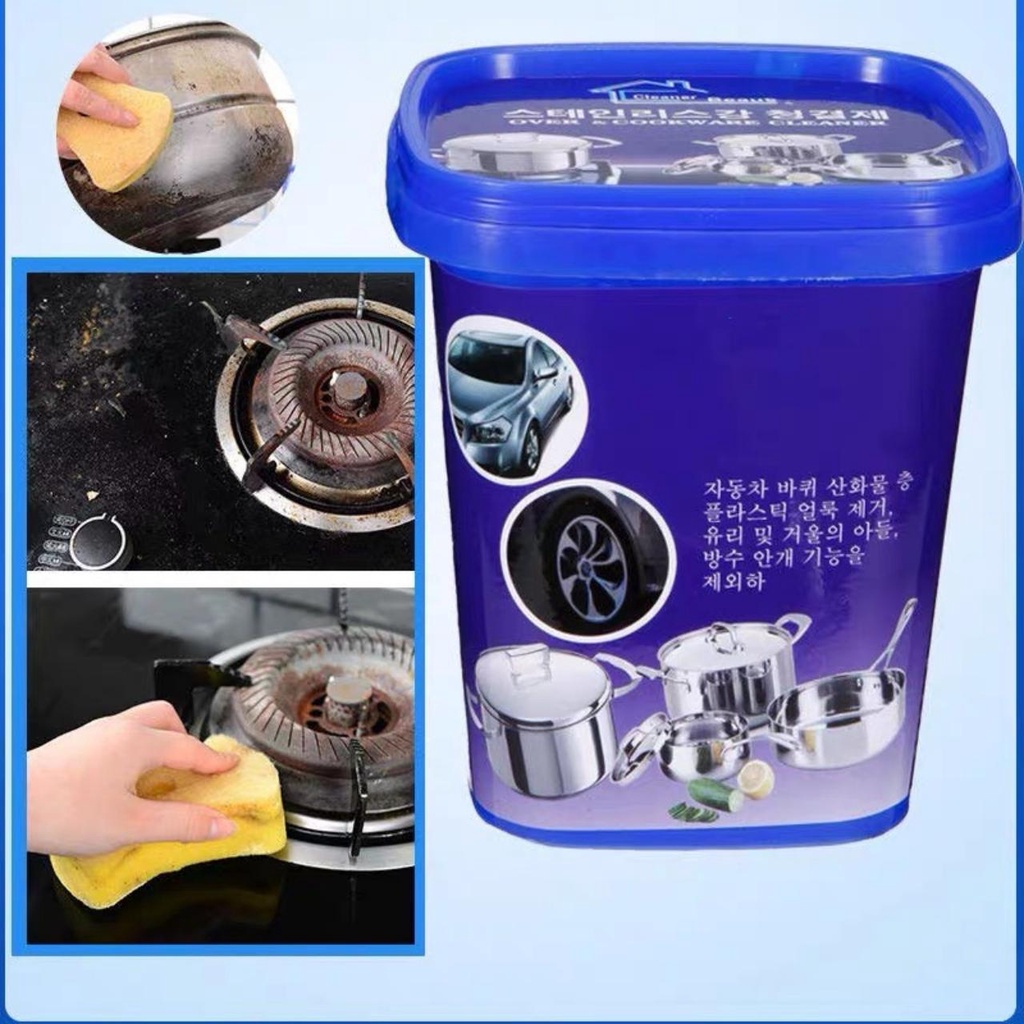 Kem tẩy xoong nồi đa năng, tẩy cặn canxi, tẩy dầu mỡ Hàn Quốc - Osin Tổng kho gia dụng