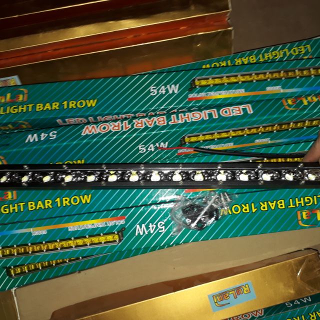 Led 1 hàng bóng 50 cm trắng vàng