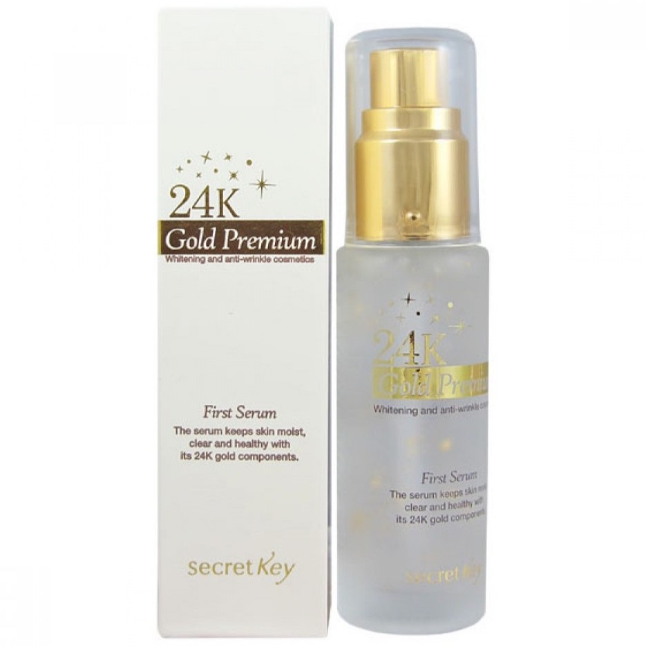 Tinh Chất Cô Đặc Dưỡng Trắng Và Chống Lão Hóa Secret Key 24K Gold Premium First Serum (30ml)