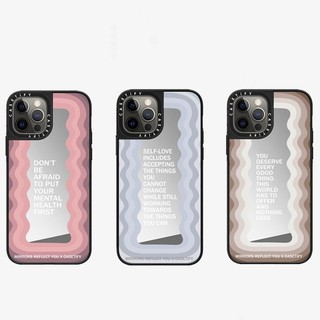Ốp Điện Thoại pc Cứng Tráng Gương Phản Quang CASETIFY Cho iphone 15 14 plus 11 12 13 pro max