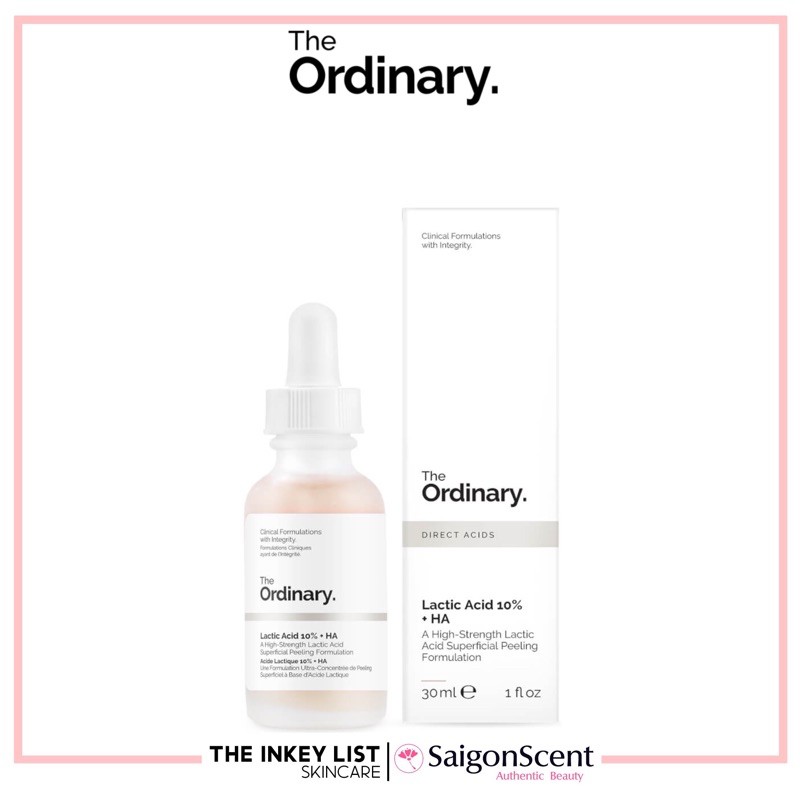 TInh chất The Ordinary Lactic Acid 10% +HA ( 30mL )