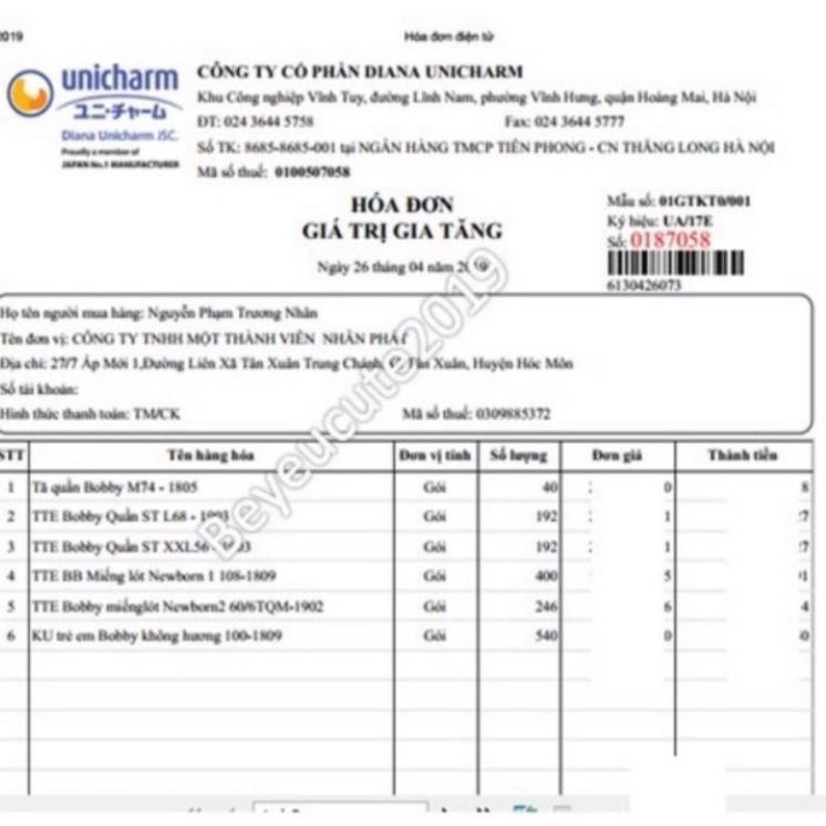 Khăn ướt bobby 100 tờ