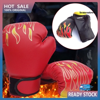 Găng Tay Giả Da In Họa Tiết Độc Đáo Cho Người Lớn Tập Boxing Muay Thai