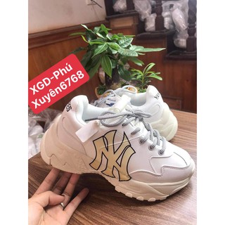 Giày thể thao sneaker NY chữ vàng