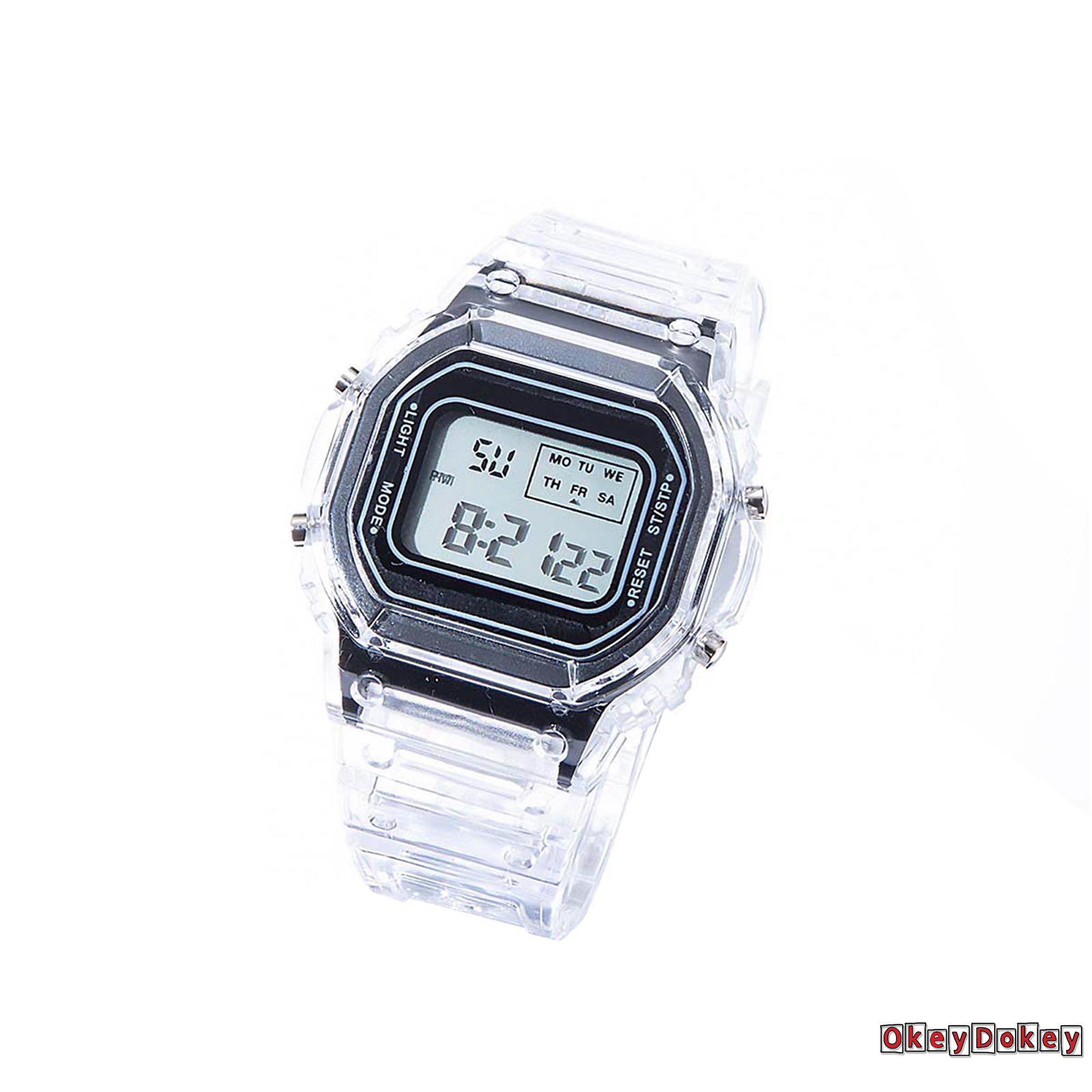 Đồng Hồ Điện Tử Đeo Tay Chống Nước Màu Đen / Vàng / Hồng / Tím / Trắng | BigBuy360 - bigbuy360.vn