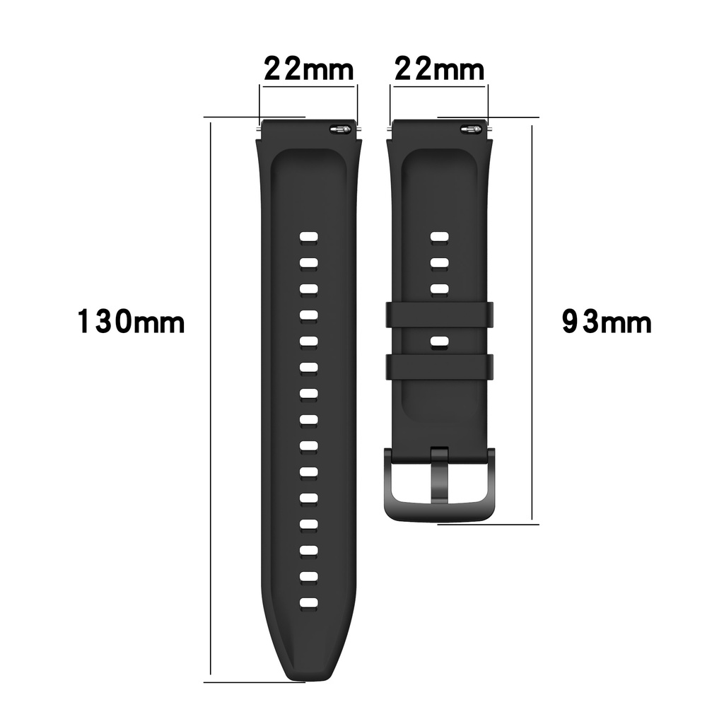 Dây Đeo Silicon 22Mm Thay Thế Cho Đồng Hồ Thông Minh Xiaomi Watch S1/Watch