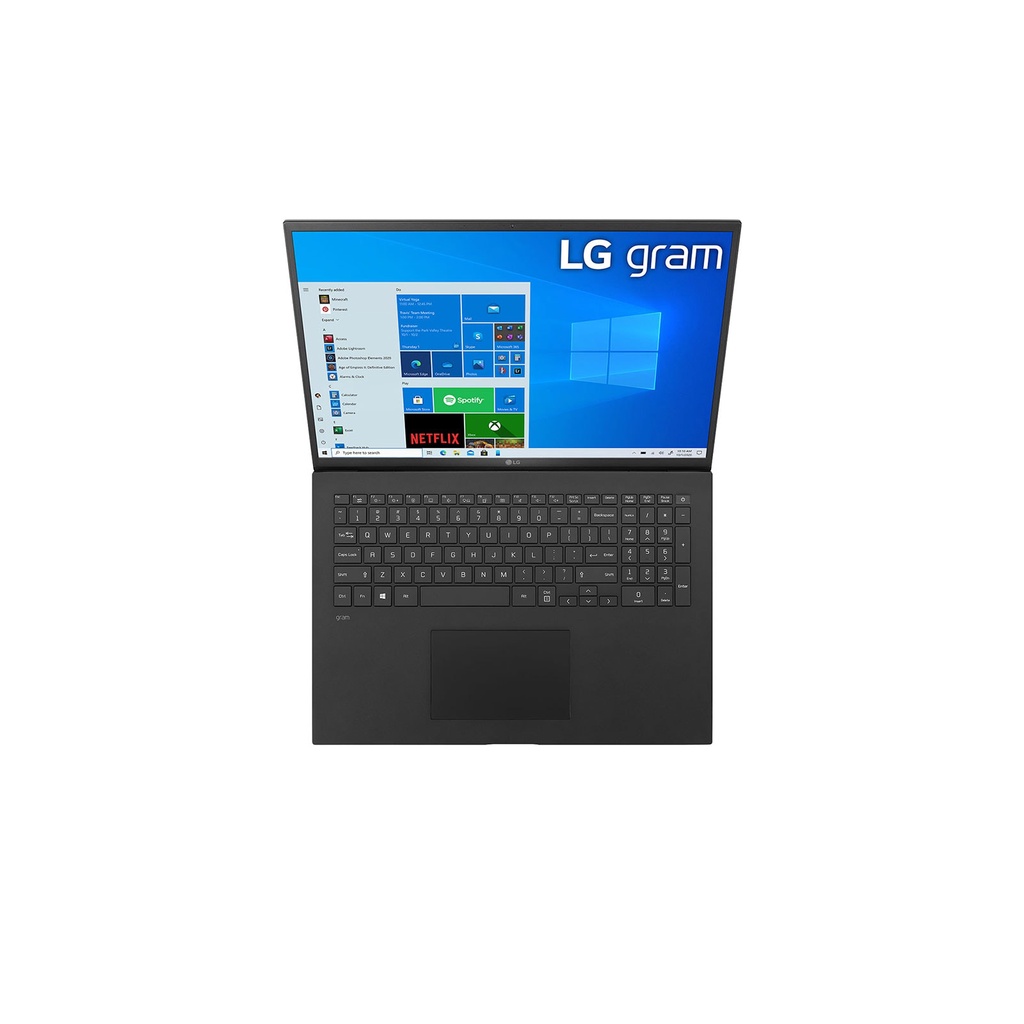 Laptop LG Gram 2021 17Z90P-G.AH78A5 (Core i7-1165G7/ 16GB LPDDR4X/ 1TB SSD NVMe/ 17&quot; WQXGA IPS/ Win10)