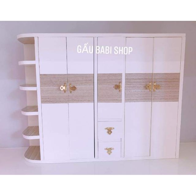 Tủ đồ cho búp bê đủ size (nhận làm theo yêu cầu)