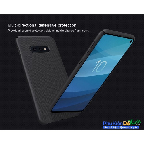ỐP LƯNG SAMSUNG GALAXY S10E NILLKIN NHỰA CỨNG CHÍNH HÃNG