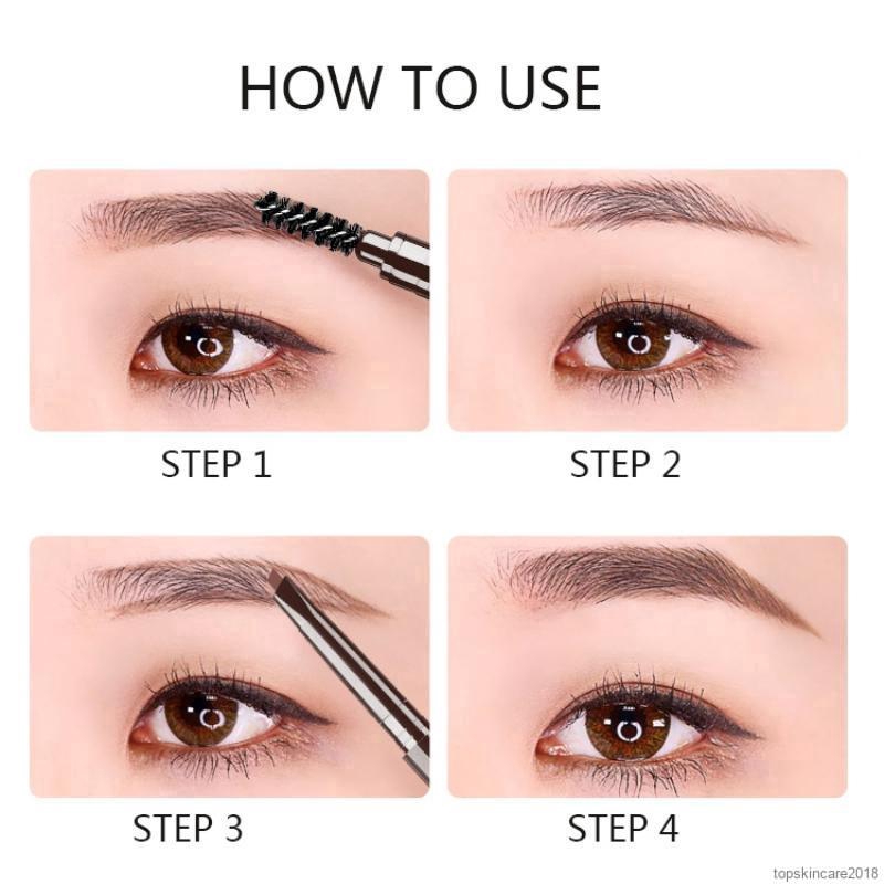 Bút chì kẻ lông mày DNM 2 đầu chống nước & chống nhòe | BigBuy360 - bigbuy360.vn