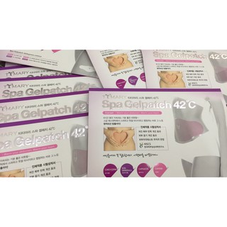 [Set 5 miếng] Miếng Dán Tan Mỡ Bụng Ttmary Spa Gel Patch 42°C siêu HOT