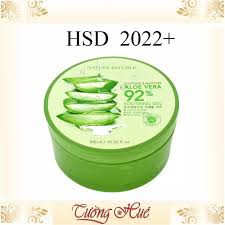 Gel lô hội Soothing &amp; Moisture Aloe Vera 92% Nature Republic 300ml - Cung cấp nước, độ ẩm -giảm bớt nếp nhăn(chính hãng)