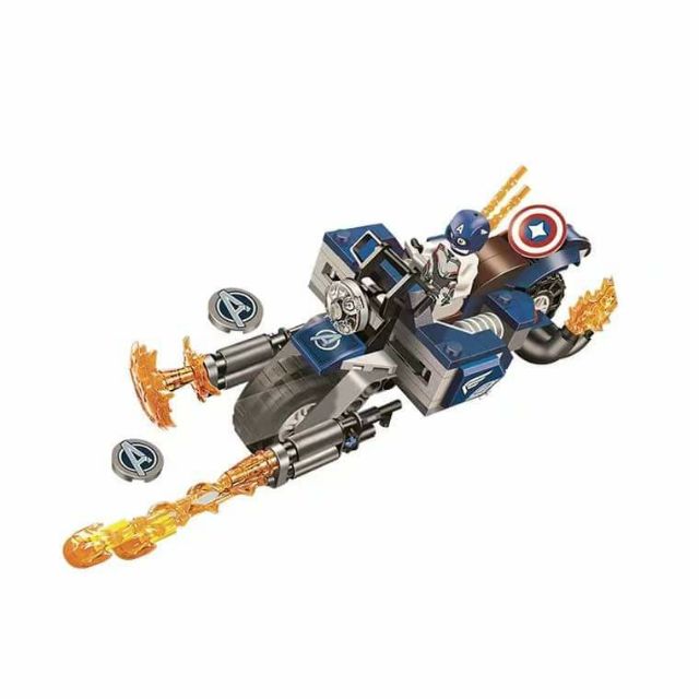 SALE HẾT HÀNG - Lắp ráp kiểu Lego super hero captain chiến đấu với outriders