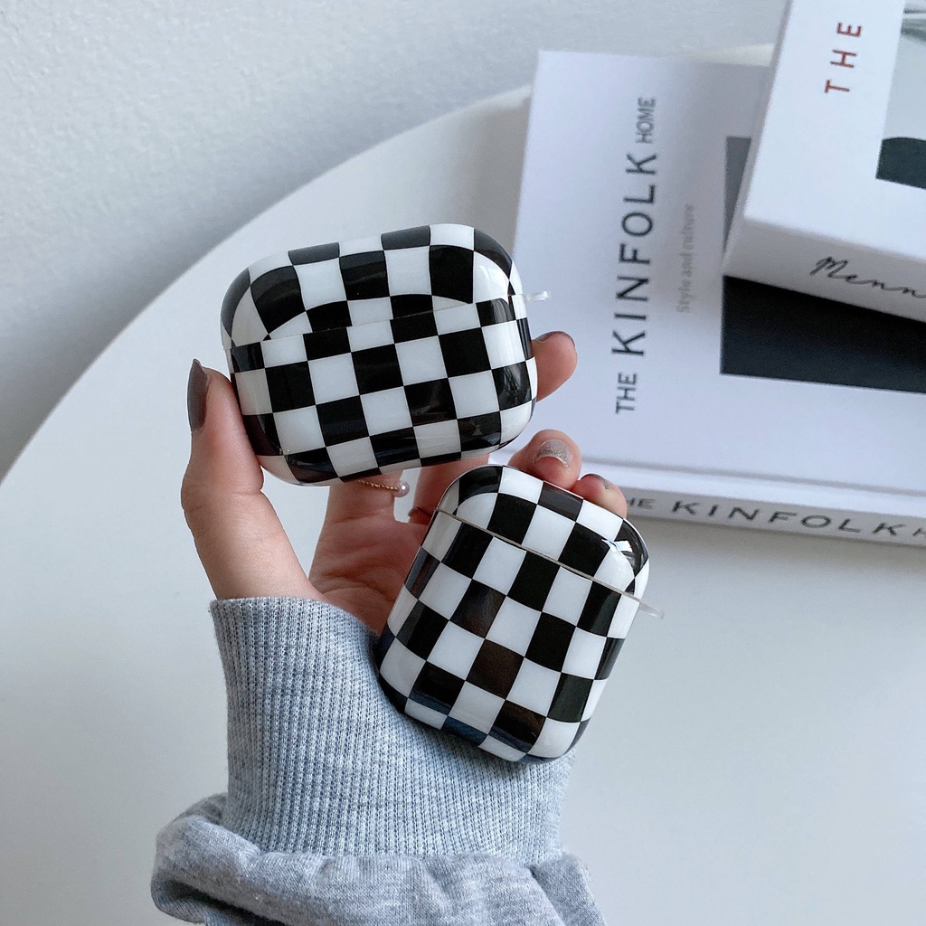 Vỏ Bảo Vệ Hộp Sạc Tai Nghe compatible AirPods3 compatible AirPods3 Pro 2Gen Màu Đen/Xanh Lá