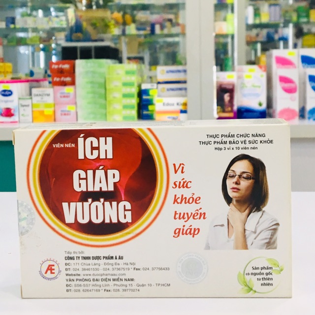 Ích Giáp Vương (30 viên) - Nhà thuốc Amipharma