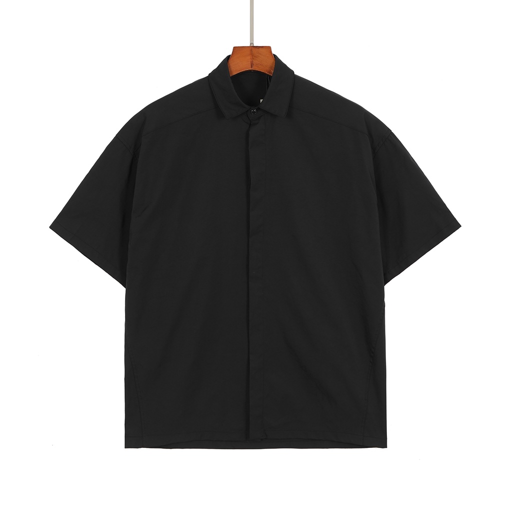 Áo sơ mi nylon tay ngắn thay đổi màu sắc FEAR OF GOD 7TH FOG phong cách đường phố