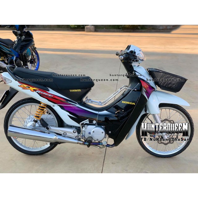 Tem rời WAVE ZX đen trắng. Decal bền đẹp không bay màu. Làm theo yêu cầu