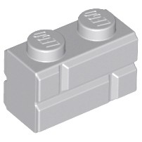 Gạch LEGO 1x2, Modified 1 x 2 with Masonry Profile - Gạch LEGO lẻ 98283