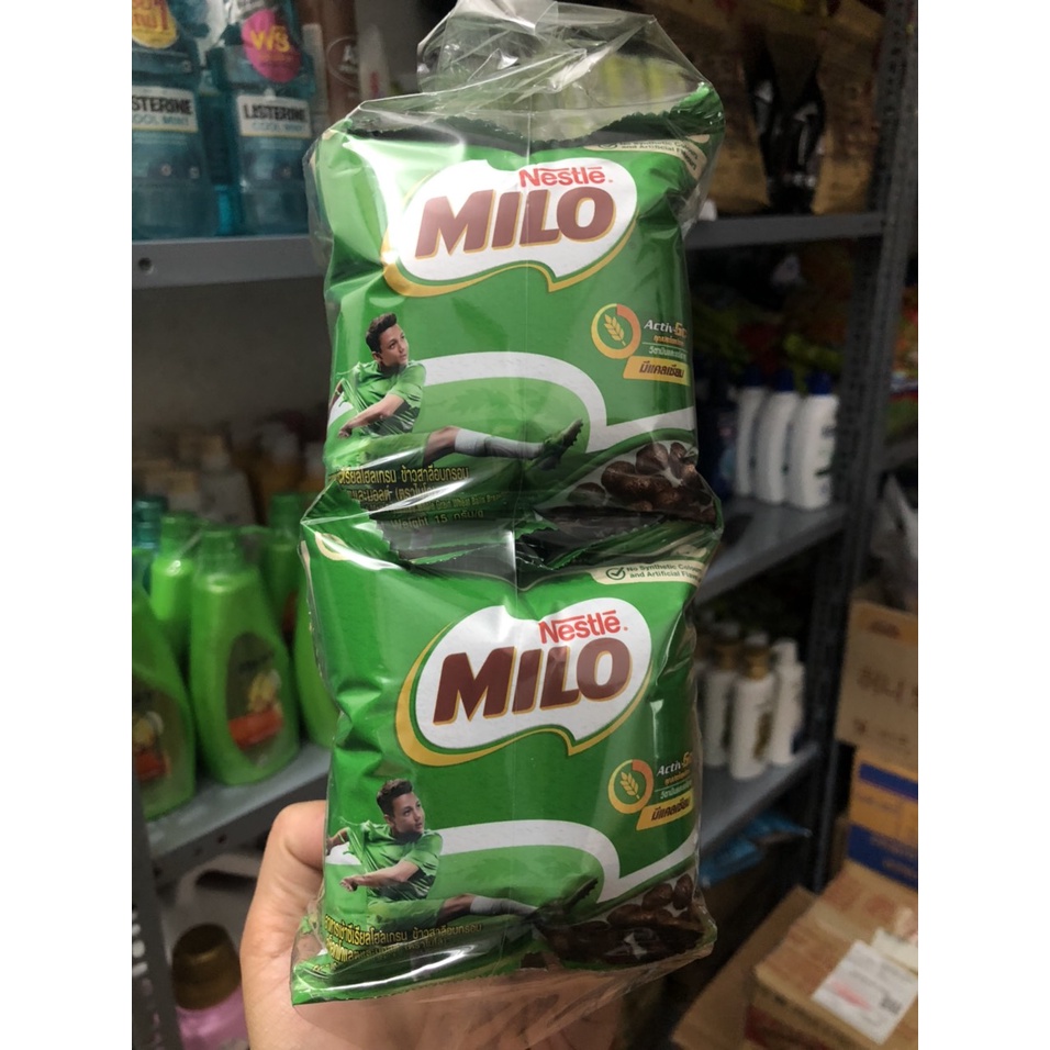 Combo 12 gói Bim milo Ăn Sáng 15g Thái Lan Tặng thêm 2 gói