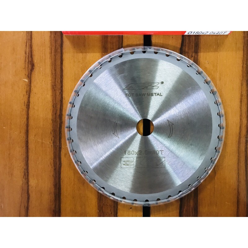LƯỠI CẮT HỢP KIM VÀ CƯA KIM LOẠI ACZ 180MM CHÍNH HÃNG 180MMx2.0x40T NEW 100%