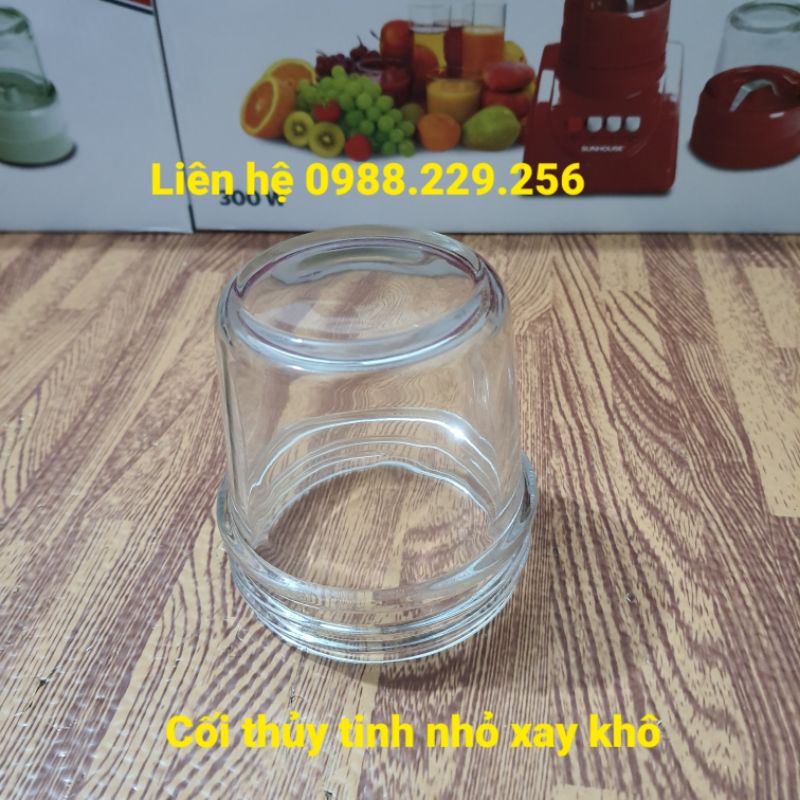 Combo cối thủy tinh lớn và cối thủy tinh nhỏ máy xay sunhouse