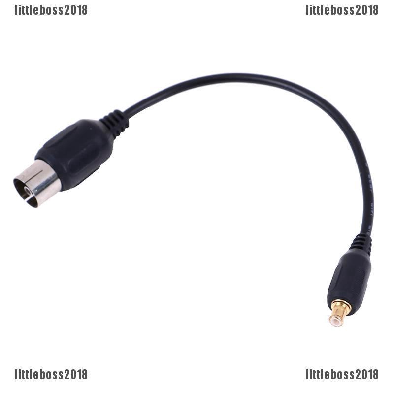 Dây cáp đuôi heo kết nối đầu MCX đực và đầu IEC cái dài 13cm dành cho thiết bị USB TV DVB-T