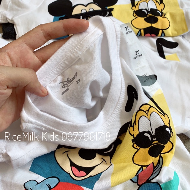 Bộ DISNEY Mickey Đeo Kính xuất dư xịn cho bé trai