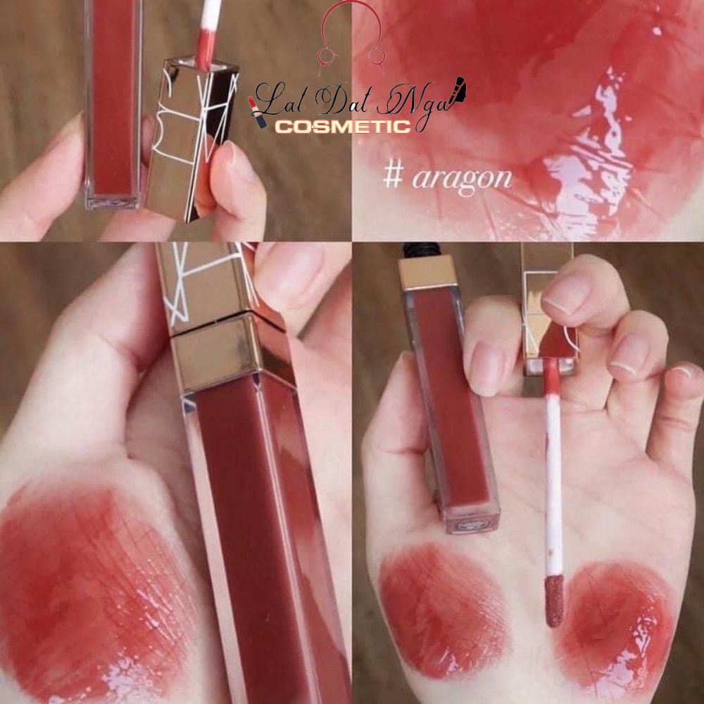 Son kem Nars AfterGlow Lip Shine Lipgloss - Màu Aragon