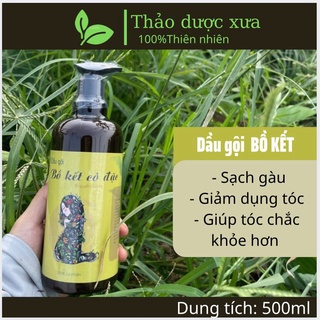 Dầu gội thảo dược Dầu gội Bồ kết cô đặc kích thích mọc tóc 500ml