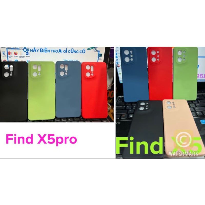 Ốp lưng Oppo find X5, find X5 pro dẻo màu chống bẩn có bảo vệ camera hành loại một