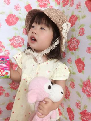 Mũ Ajuma nơ ren sợi thô