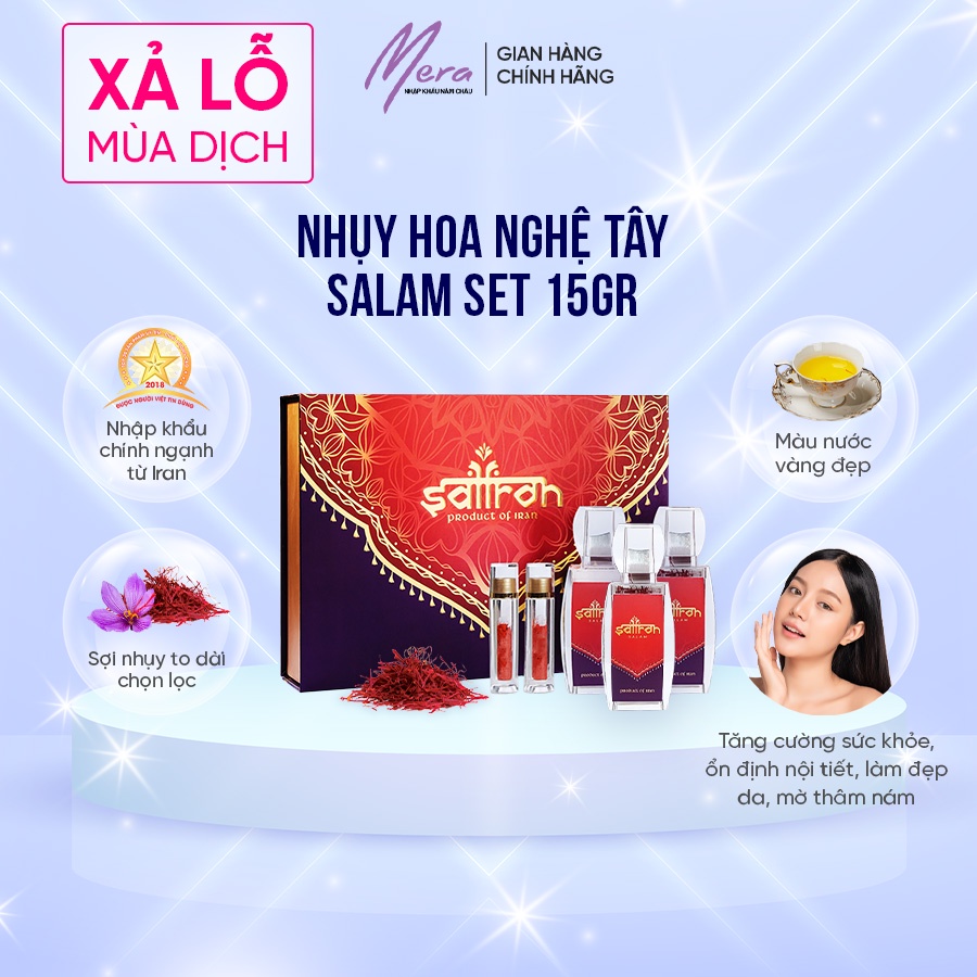 15gr Nhuỵ Hoa Nghệ Tây SAFFRON SALAM   [Date 03/2023]