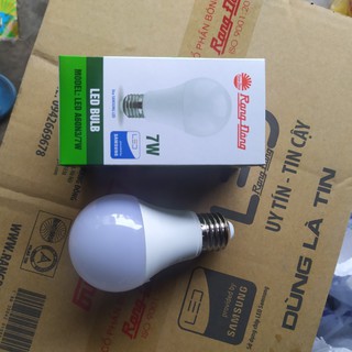Bóng led 7w ánh sáng vàng Rạng Đông