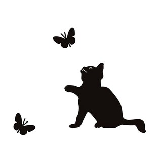 Decal dán tường chống thấm nước họa tiết động vật đáng yêu