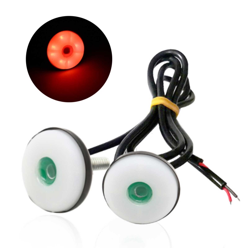 Đèn LED Mắt Đại Bàng Gắn Biển Số Xe Mô Tô