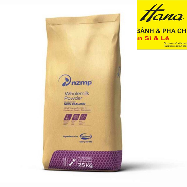 Sữa bột nguyên kem New Zealand 100g