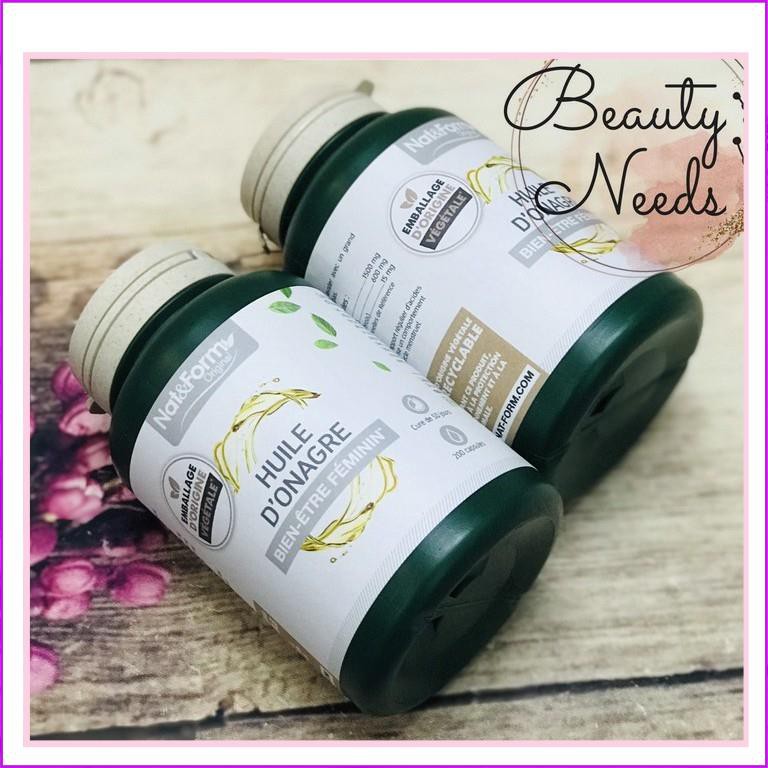 (mẫu mới) Tinh dầu hoa anh thảo Nat & Form Huile d'onagre-200 viên hàng pháp | BigBuy360 - bigbuy360.vn
